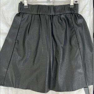 Aritzia, Wilfred Free Faux Leather Mini Skirt, XS